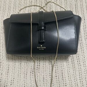 Kate Spade Black Leather Crossbody Bag